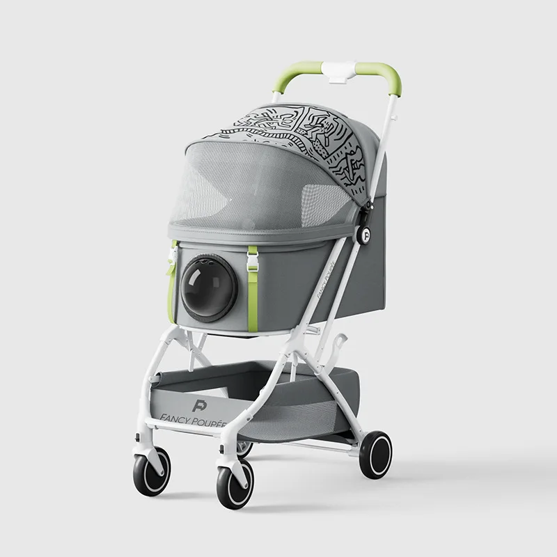 Cochecitos plegables para mascotas Light Dog Cat Out, suministros para perros - imagen 5