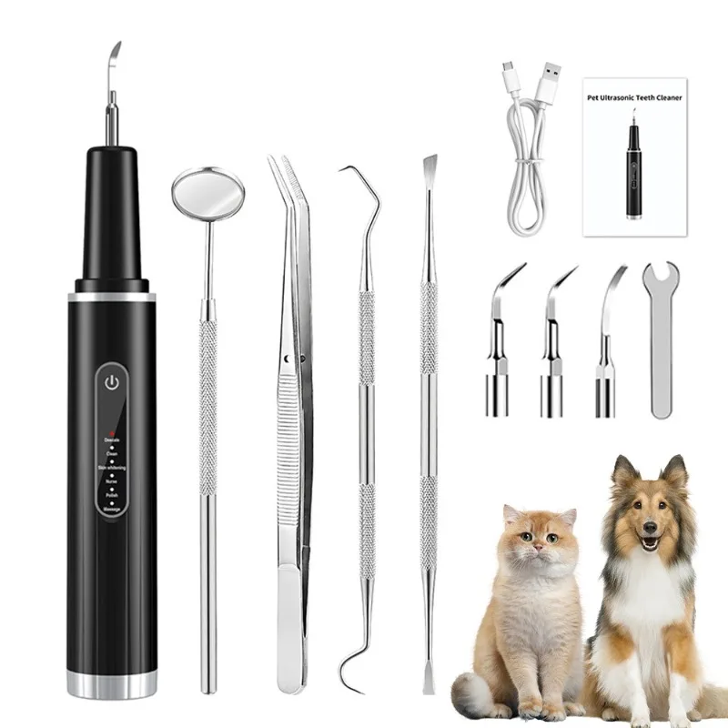 Limpiador dental ultrasónico para perros y gatos – Kit elimina sarro - imagen 5
