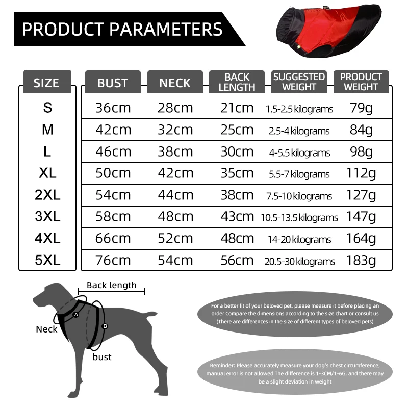 Abrigo para perro, chaqueta cálida de invierno, chaleco para cachorros, ropa para exteriores a prueba de viento para mascotas, ropa para perros para clima frío, arnés acolchado suave con D-ri - imagen 2