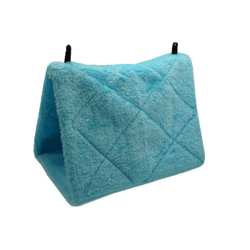 สัตว์เลี้ยงนกแก้วกรง Warm Bird Hammock แขวนที่นอนสำหรับสัตว์เลี้ยงสำหรับ Bird Sleeping Bird Cage อุปกรณ์ประดับตกแต่ง Bird House Bird Nest - imagen 2