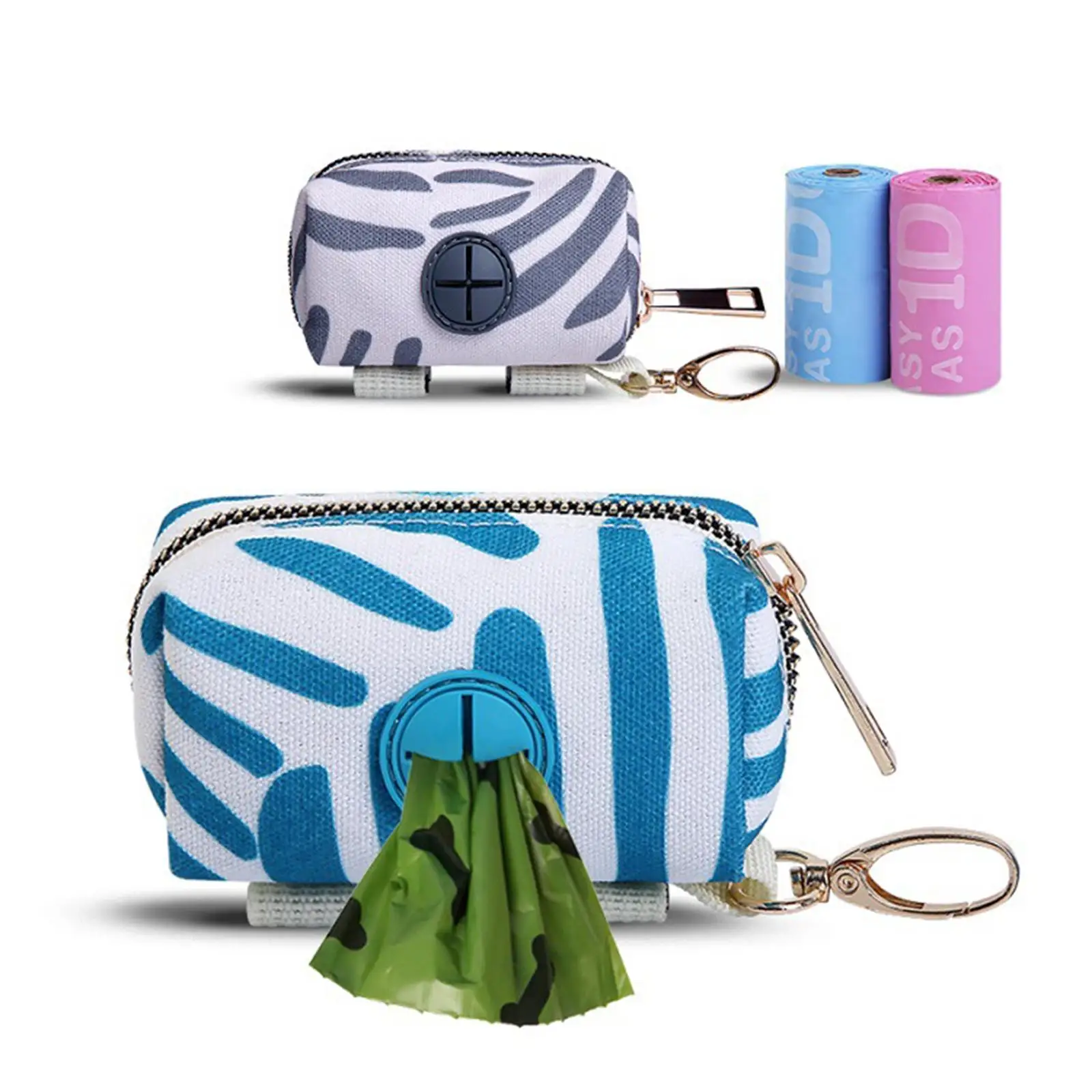 Bolsa poliéster ligera para excrementos de perro – paseos y viajes - imagen 4
