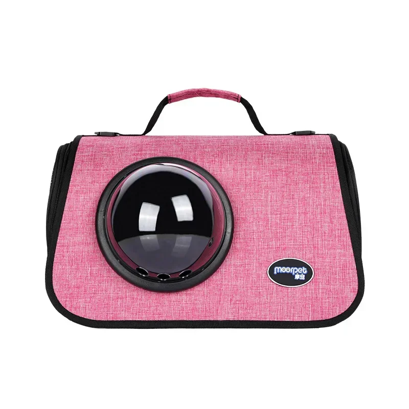 Bolsas para gatos, bolso de hombro portátil, cápsula espacial, mochilas cruzadas, suministros de transporte para perros y gatos, mochila de viaje para transportar mascotas - imagen 4