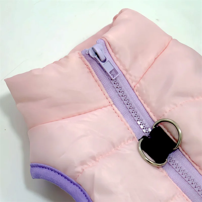 Ropa para perros, ropa acolchada de invierno, chaleco, chaqueta para perros pequeños, Chihuahua, perro salchicha, York, ropa para cachorros, gatitos, abrigo, chaqueta, traje - imagen 4