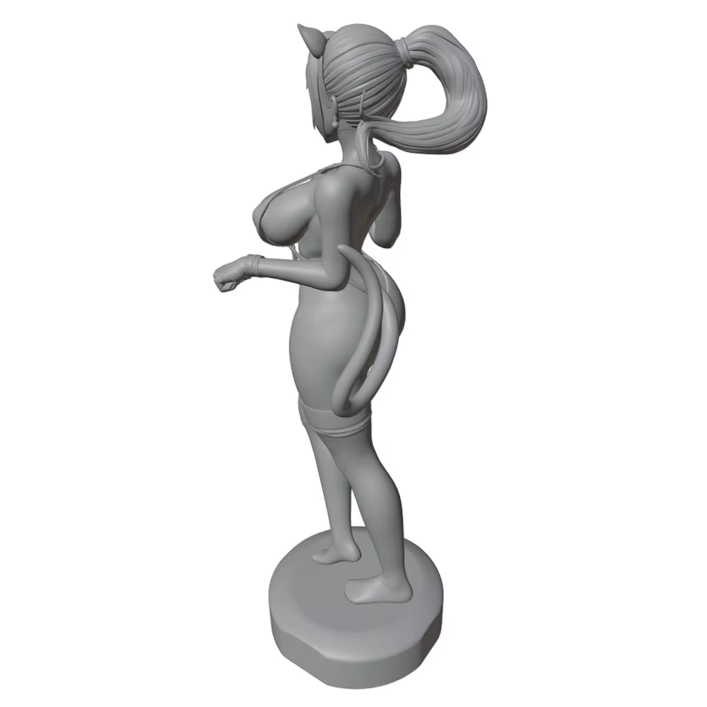 Figura personaje anime muñeca impresa en 3D DIY sin montar ni pintar - imagen 3