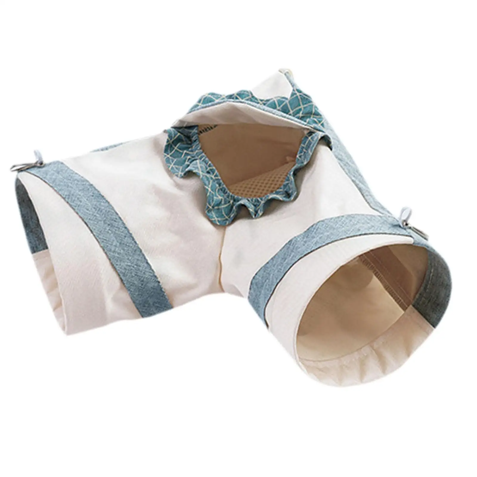 Guinea Pig Tunnel Corner Tunnel Self Entertainment Hamster Hideout Tube Toy for Squirrel Small Animals Rat Chinchilla Ferret - imagen 4