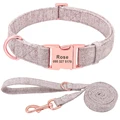 Brown Collar Leash