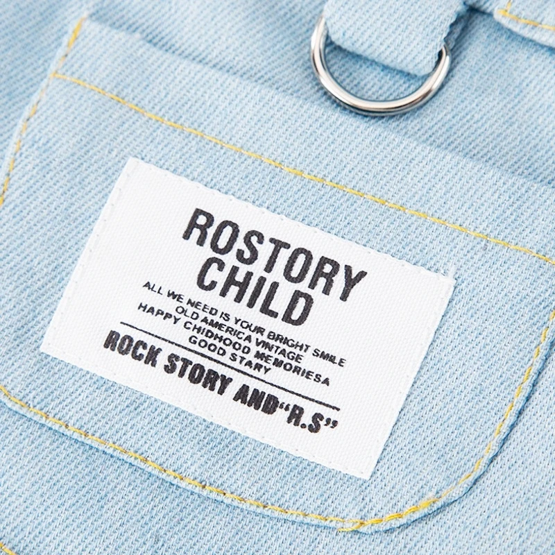 Ropa de otoño para perros pequeños, vestido vaquero a la moda para perros, falda bonita para cachorros, falda con tirantes para gatos suaves y cálidos, ropa para Chihuahua - imagen 5