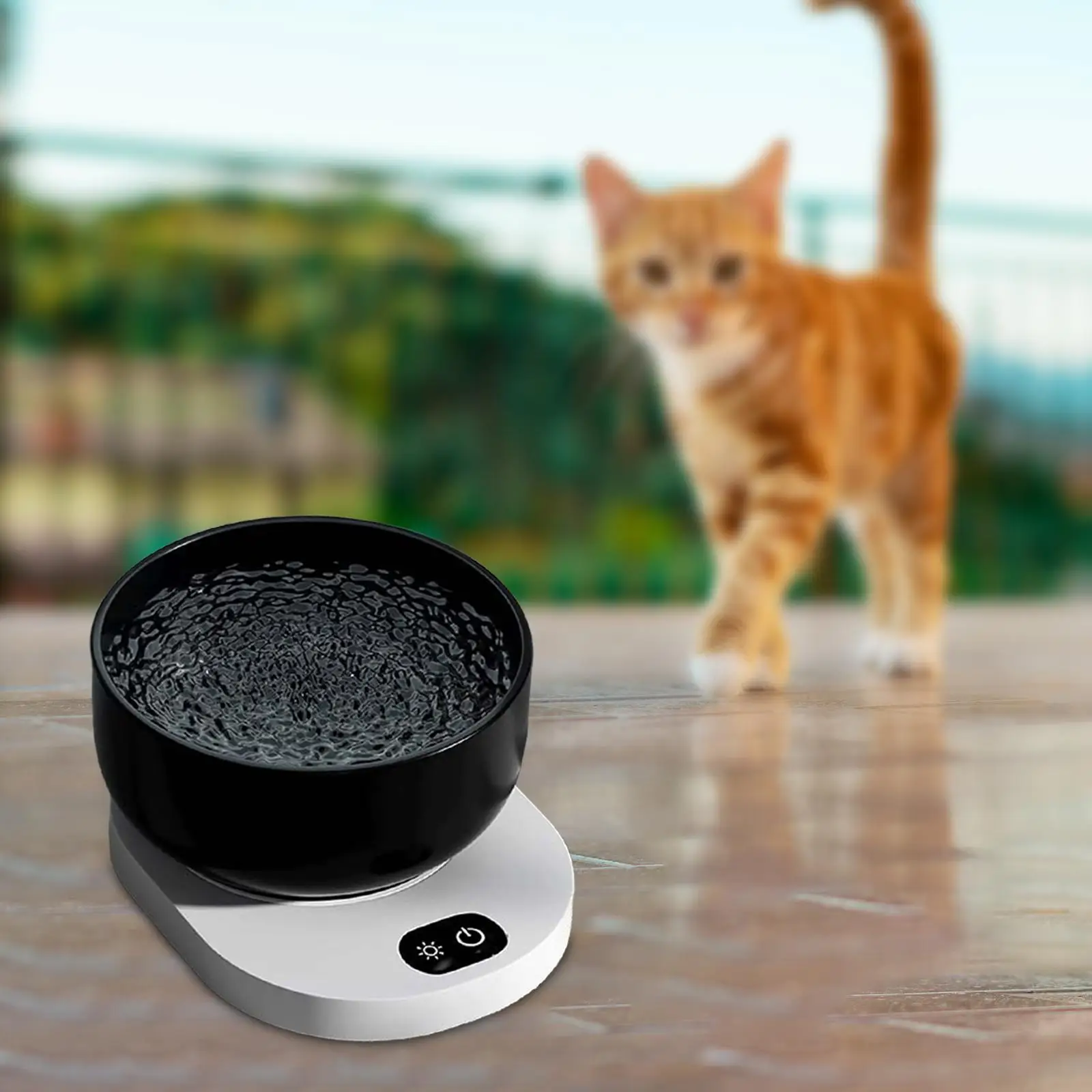 Heated Pet Bowl USB Constant Temperature Pet Bowl for Indoor Outside Winter