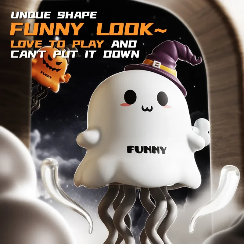 Juguete creativo para Halloween, Navidad, baile, oscilante, No requiere batería, bonita figura mágica en movimiento - imagen 4