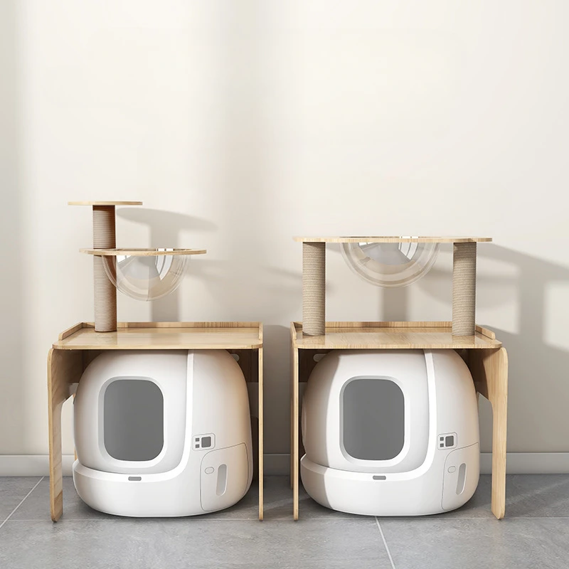 Estantes de madera para gatos grandes, cama Hamaca, juegos de pared, juguetes, villa, repelentes y entrenamiento, productos para mascotas - imagen 3