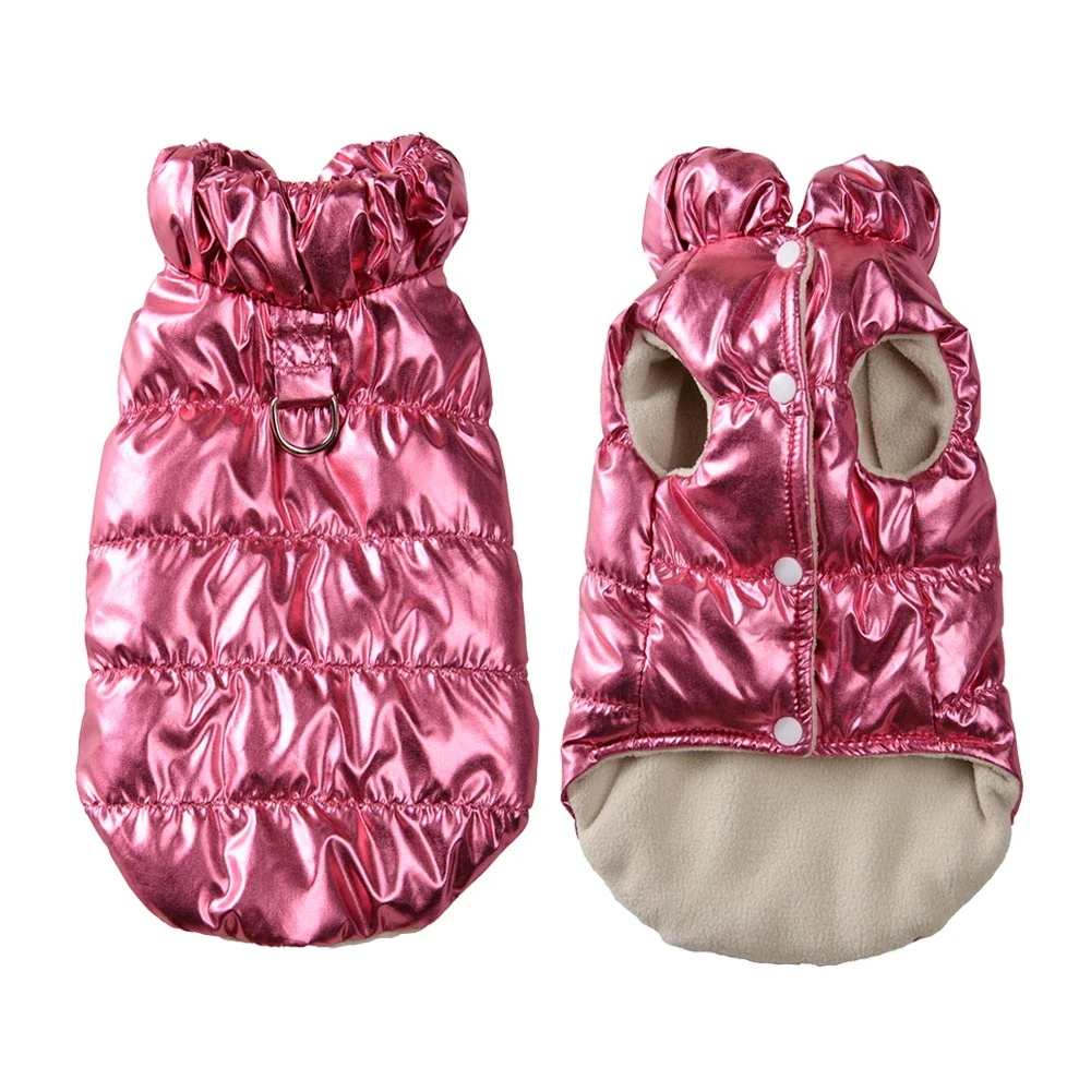 Ropa de lana para mascotas, abrigo cálido de otoño e invierno con anillo en D para gatos pequeños y medianos, chaqueta impermeable para cachorros y gatitos, gato Sphynx