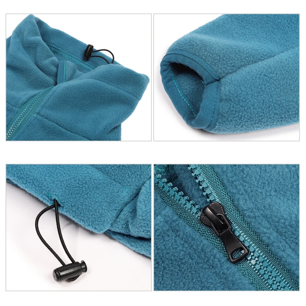 Abrigos de invierno para perros, chaquetas de 4 patas con cuello alto, pijamas térmicos de lana Coral para cachorros, suéteres para perros, trajes cálidos, abrigos para mascotas, ropa para gatos - imagen 5