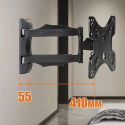 Soporte TV pared deslizante para perros y gatos – rotación e inclinación