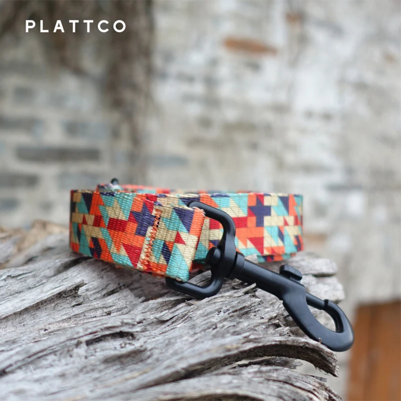 PLATTCO Correa para perros grande, mediana y pequeña de diseño único DESERT DUNES La hebilla de aleación de zinc de alta calidad 5 tamaños PDL310 - imagen 2