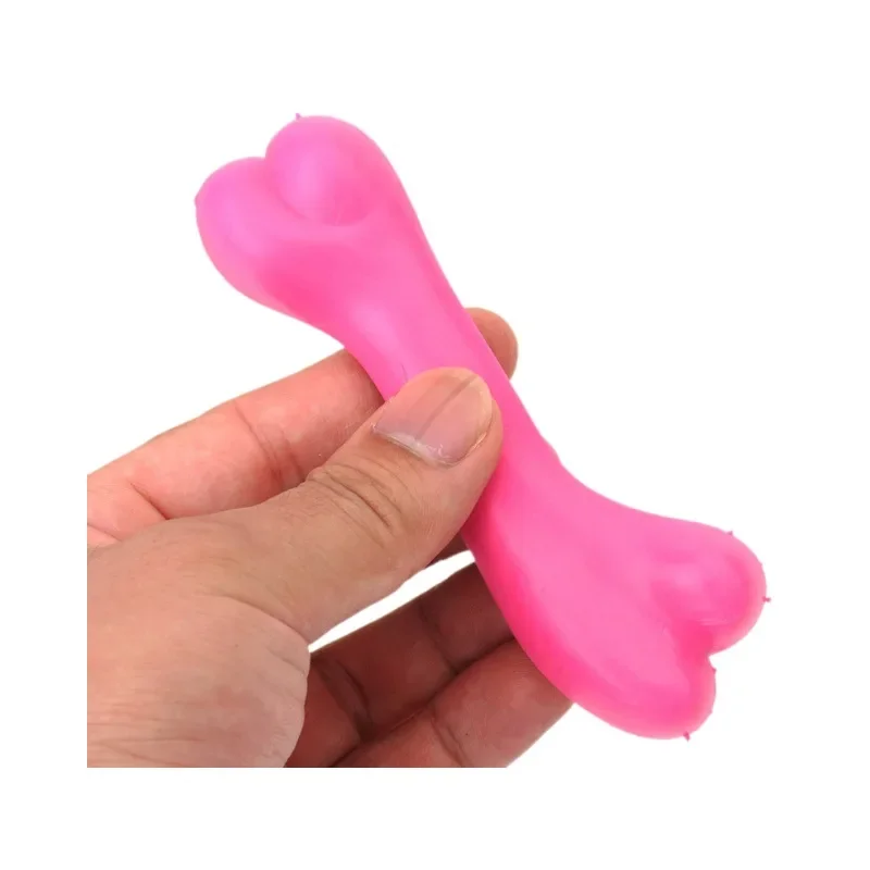 Juguetes Para perros pequeños TPR, juguetes para mascotas, peluche Golden Retriever, cachorro, resistente a las mordeduras, palo de molienda, hueso de goma - imagen 5