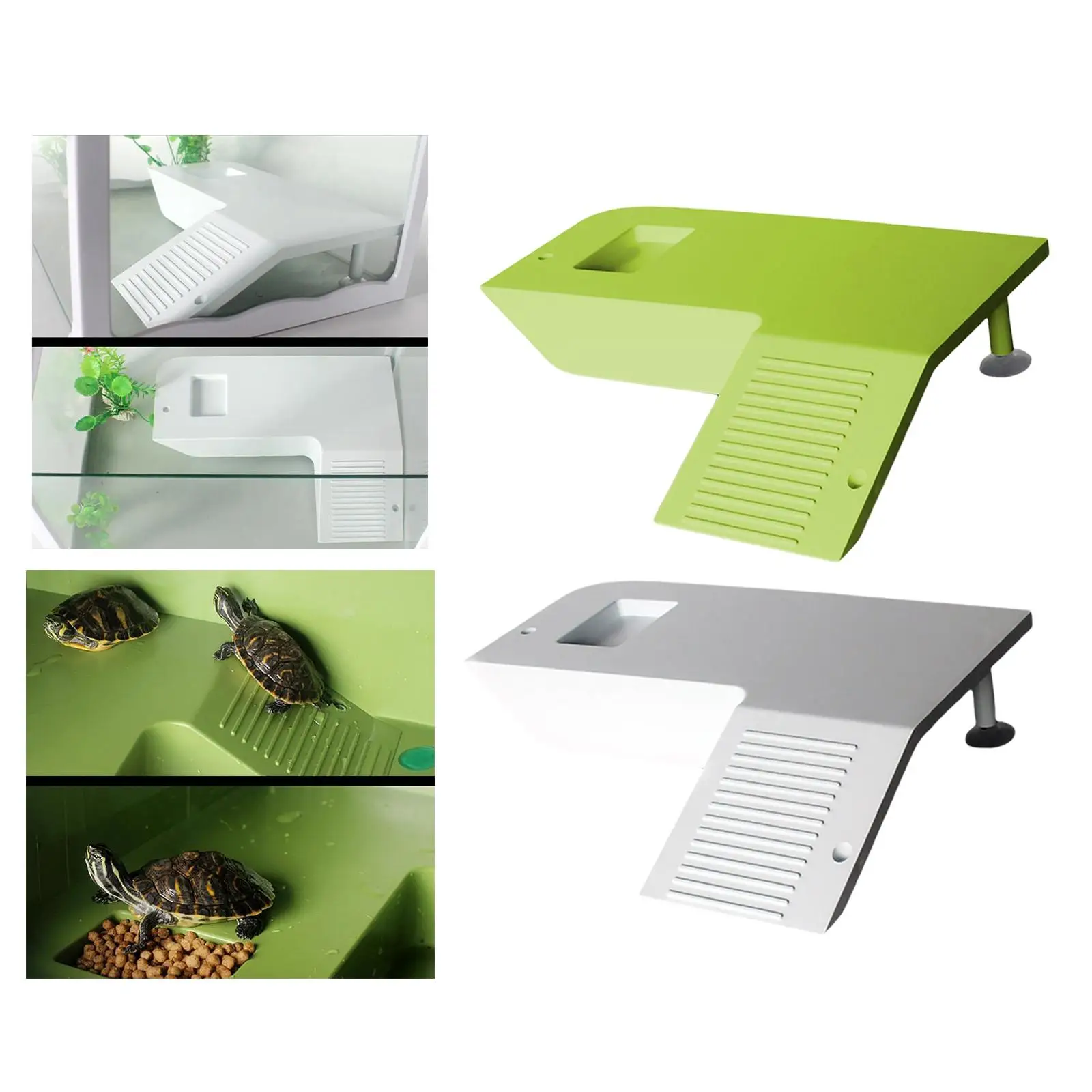 Plataforma Basking para Tortuga, isla flotante para acuario, escalera de escalada para Tortuga, accesorios de decoración - imagen 2