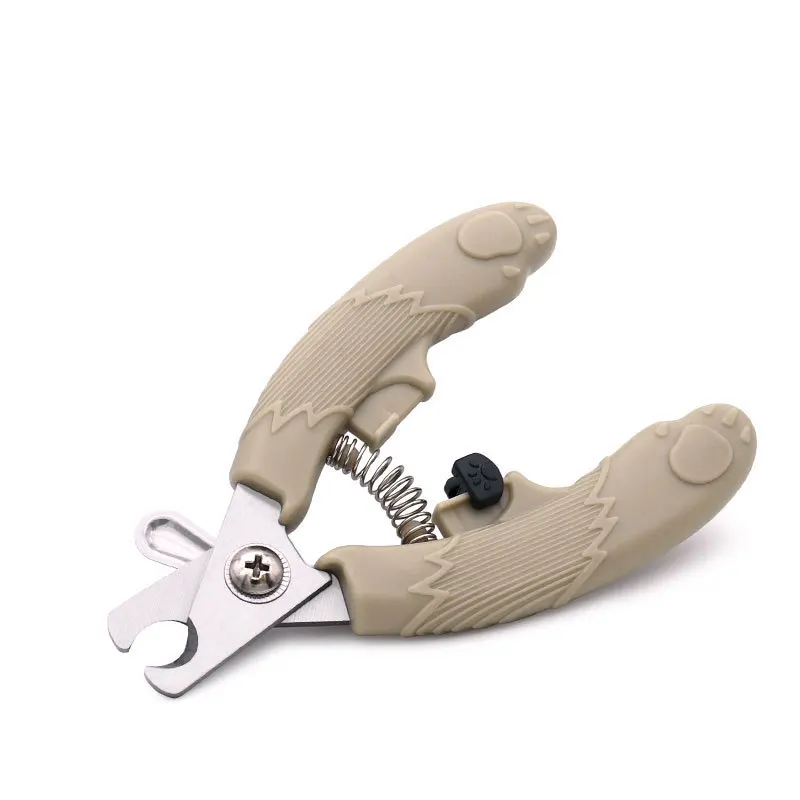 Cortauñas para mascotas con forma de oso para gatos y perros, herramienta de aseo de acero inoxidable con protector de seguridad - imagen 5