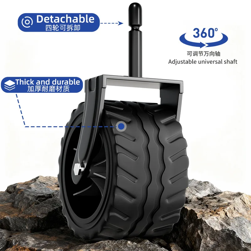Carrito camping plegable para perros – Gran capacidad accesorios - imagen 4