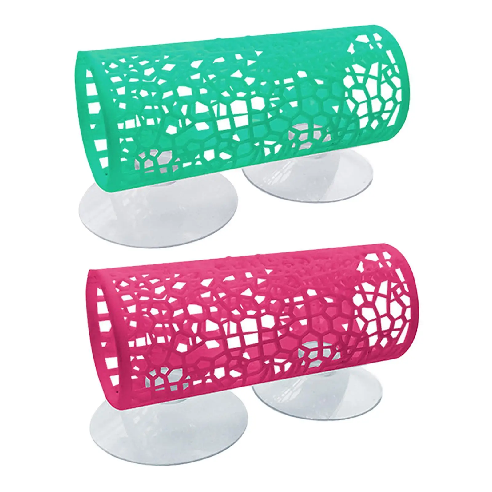 Juguete de pez Betta Tunnel Betta, con ventosas, enriquecimiento, tubo oculto, decoración de tanques para peces pequeños, Guppies, hogar y sala de estar