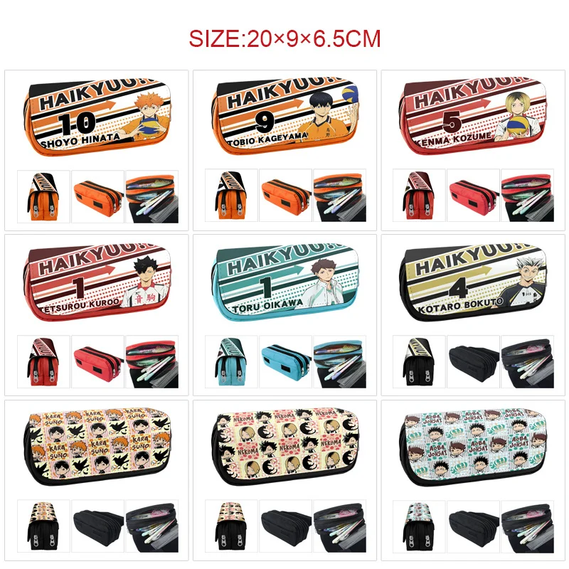 Estuche Haikyuu Hinata diseño frontal