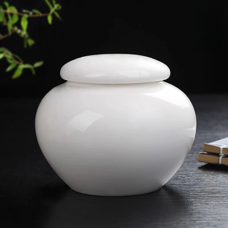 Urna de cerámica para mascotas, urnas para cenizas de gatos y cachorros, cajas de cenizas funerarias conmemorativas para perros y gatitos, producto funerario conmemorativo