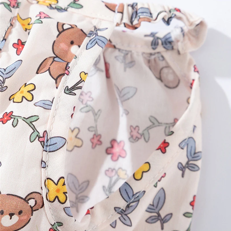 Mini vestidos de verano con dibujos de cachorros, chaleco Floral, monos para perros pequeños y medianos, ropa bonita de verano para mujer, gatito, Bulldog Francés - imagen 5