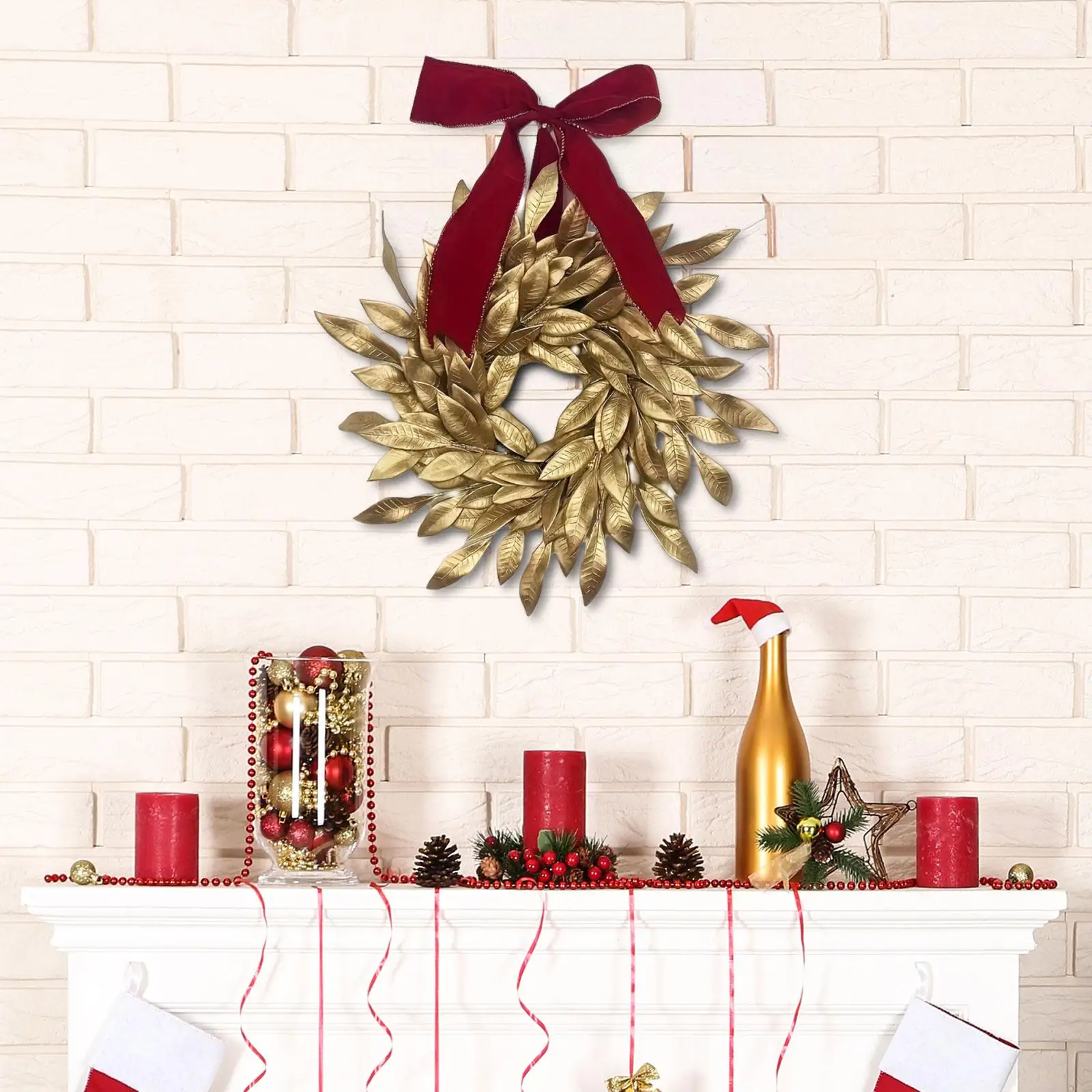 Christmas Wreath for Front Door Outdoor Garland for Window Porches Bedroom Christmas Wreath for Front Door Outdoor Garland for Window Porches Bedroom