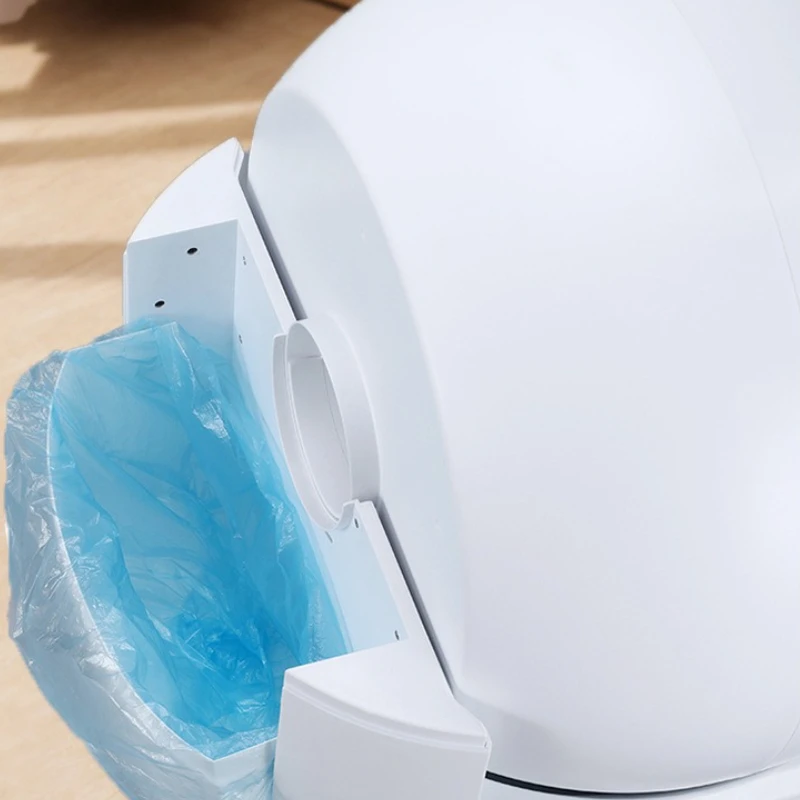 Caja de arena automática para gatos, caja de arena para gatos autolimpiante inteligente, inodoro automático cerrado para gatos, caja de arena para gatos de gran capacidad - imagen 5