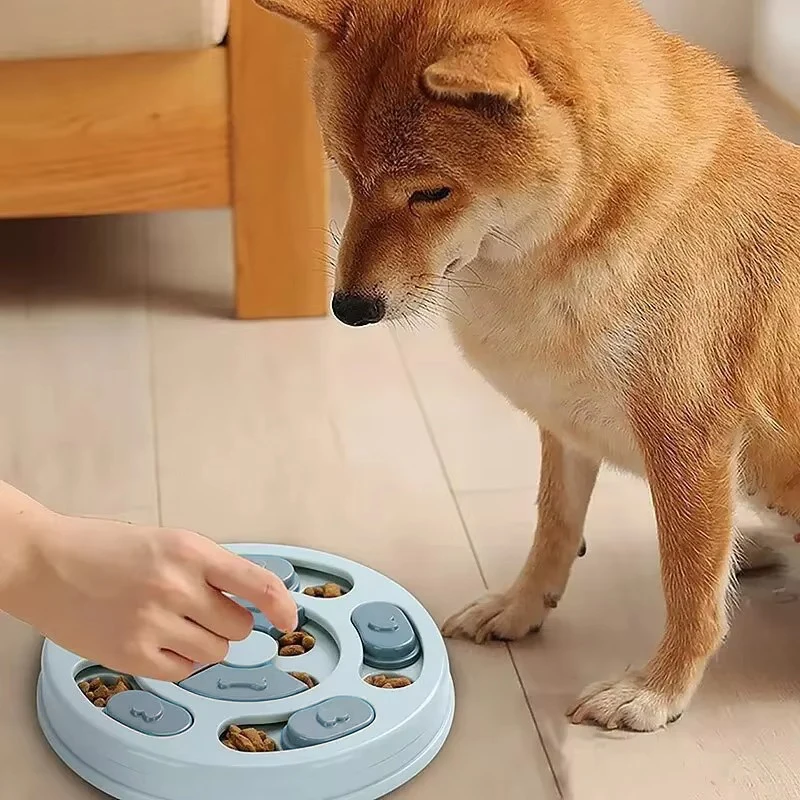 Pet Feeder Dog Educational Toys Increase Puppy Intellectual Food Dispenser Interactive Educational Feeding Toys - imagen 4