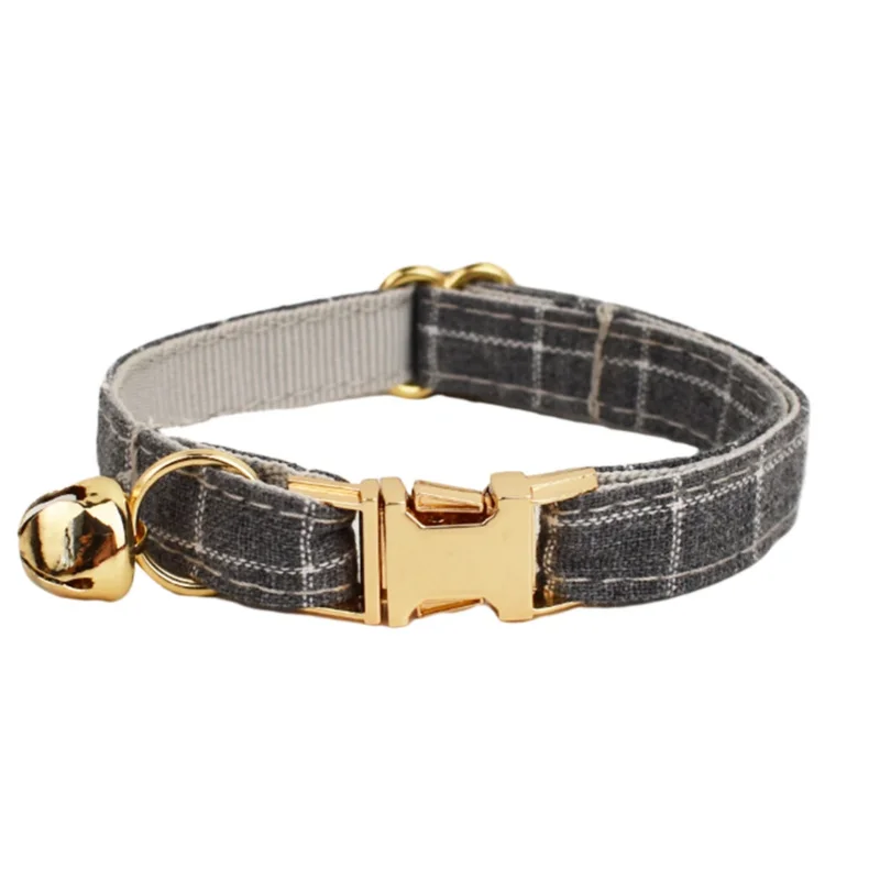 Collar para gatos ajustable, seguro, personalizado, con nombre personalizado, suave y antipérdida, adecuado para perros y gatos pequeños, 1 ud. - imagen 5