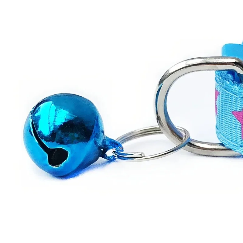 Collar seguro personalizado para gatos con pajarita y campana, Collar de nailon para mascotas con etiqueta de identificación, nombre grabado y etiqueta de número de teléfono para gatos y perros - imagen 5