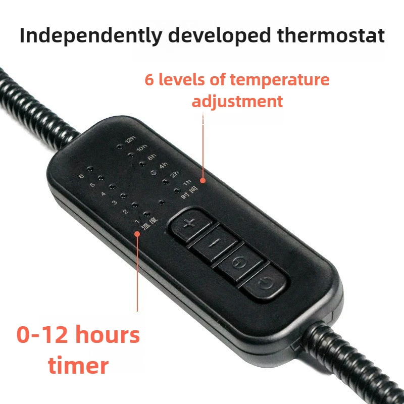Almohadilla calefactora de PVC para perros y gatos, almohadilla calefactora eléctrica impermeable con temporizador para perros, estera calefactora Universal para interiores y exteriores a prueba de mordeduras, para invierno - imagen 3