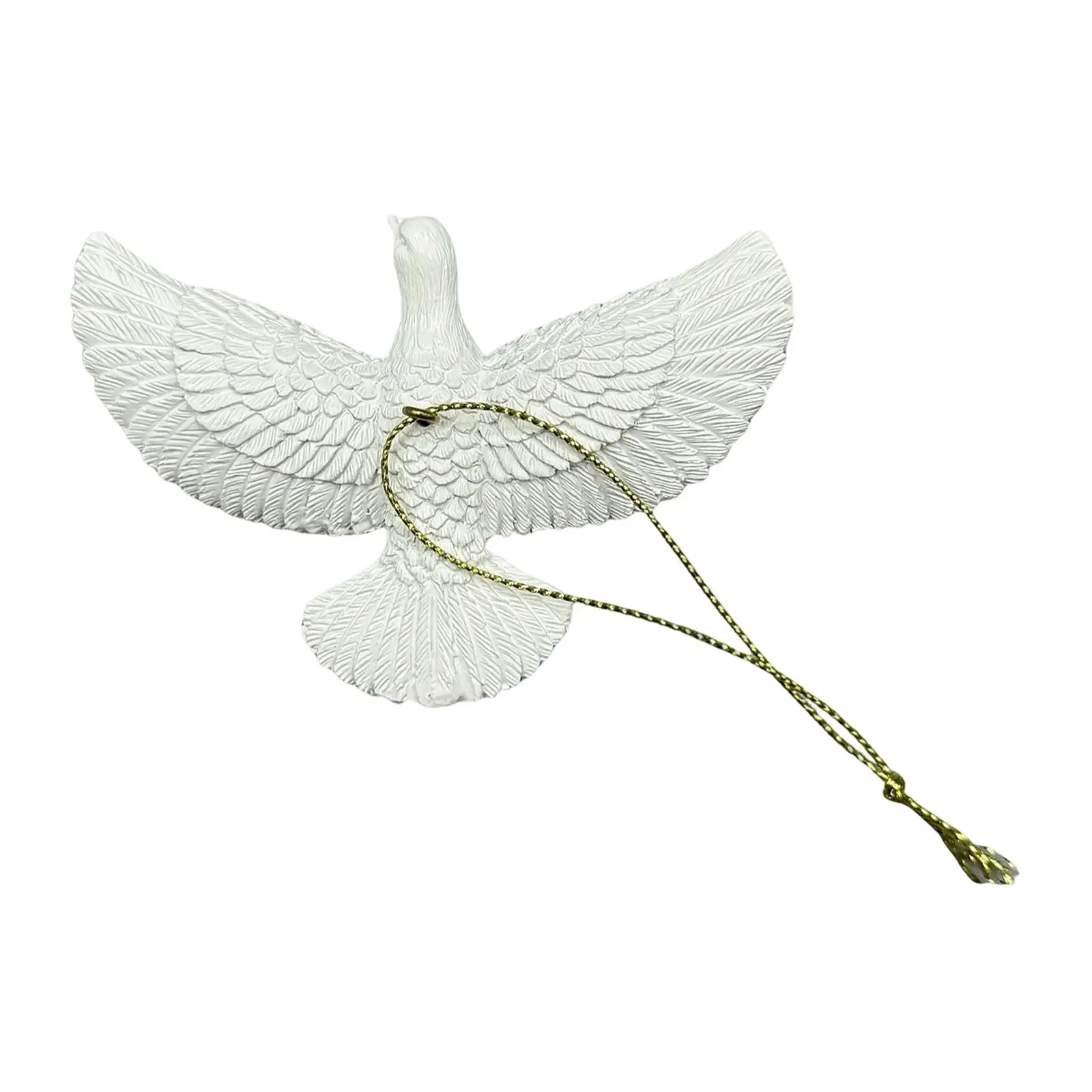 Adorno de paloma de la amistad, decoración navideña, adorno colgante decorativo creativo de Navidad para cumpleaños, aniversario, corona de oficina - imagen 4