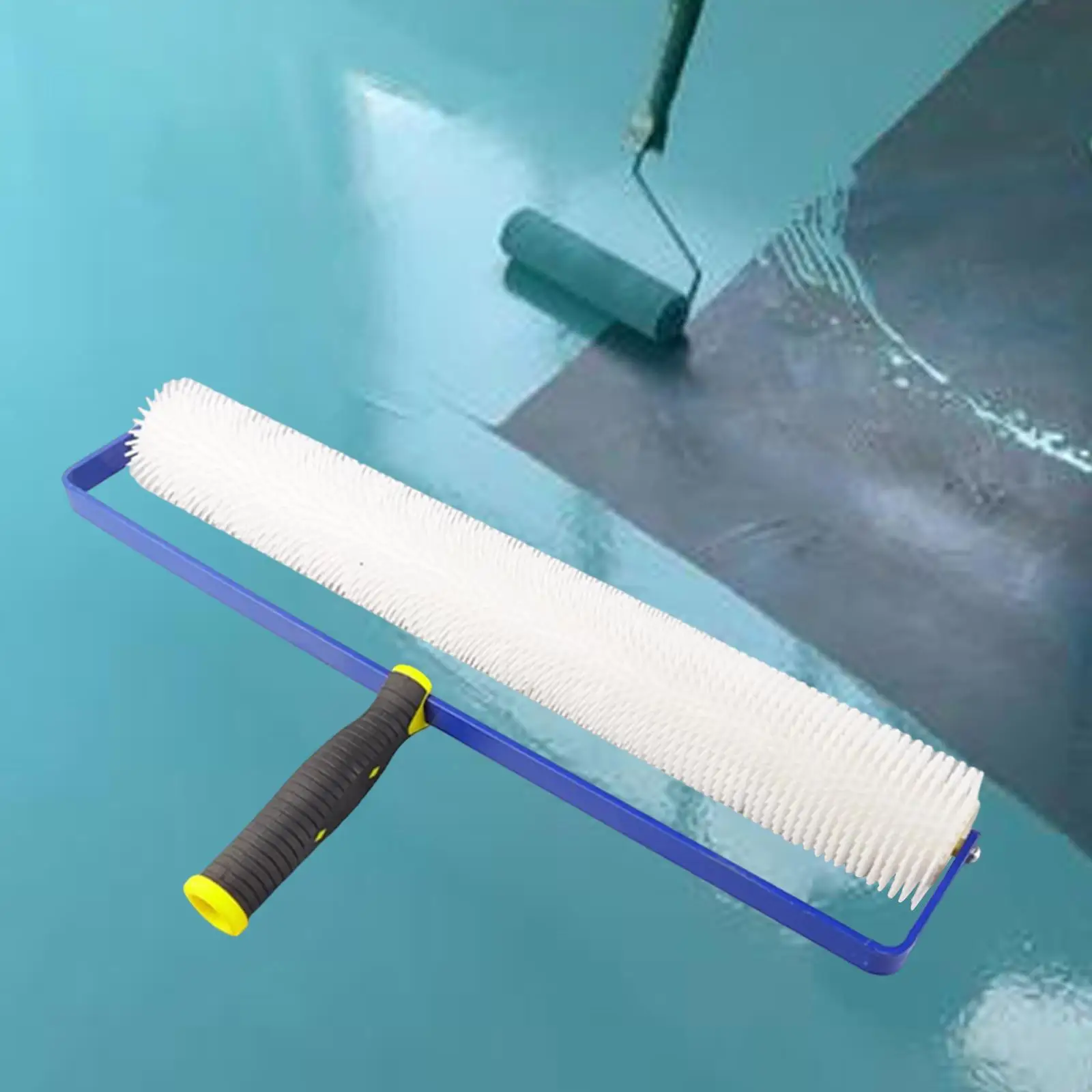 Epoxy Bubble Roller 50cm Wide Easily Install Effective Multipurpose Replacement Accessories Defoaming Roller with 13mm Spikes Epoxy Bubble Roller 50cm Wide Easily Install Effective Multipurpose Replacement Accessories Defoaming Roller with 13mm Spikes