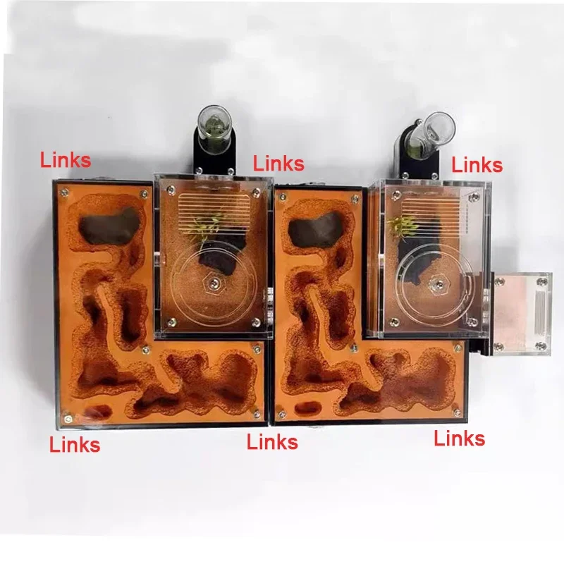 Mini CC de granja de hormigas con torre de agua externa, nido de hormigas hidratante, área de cría de reina de hormigas para mascotas, Castillo de antill, casa de hormigas, caja de insectos - imagen 5