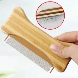 Cepillo de bambú para perros y gatos – Masaje y cepillado
