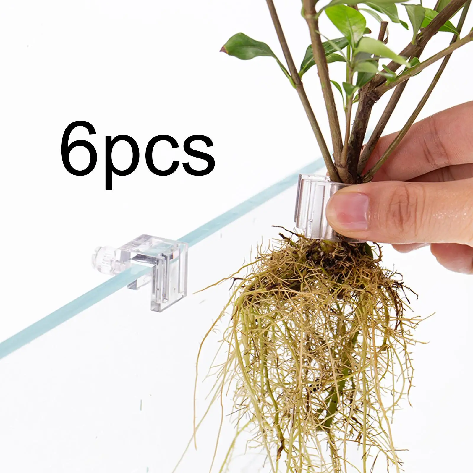 6x Aquarium Plant Holder, Decorations,Transparent,Aquarium Decor,Lightweight,Sturdy,Aquatic Plants Cup for Tank 6x Aquarium Plant Holder, Decorations,Transparent,Aquarium Decor,Lightweight,Sturdy,Aquatic Plants Cup for Tank