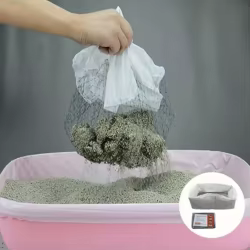 Filtro reutilizable caja arena gato: red para revestimientos