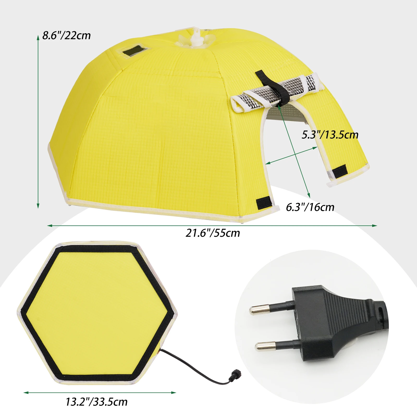 Calefactor eléctrico ajustable para cachorros y gatitos – enchufe EU - imagen 4