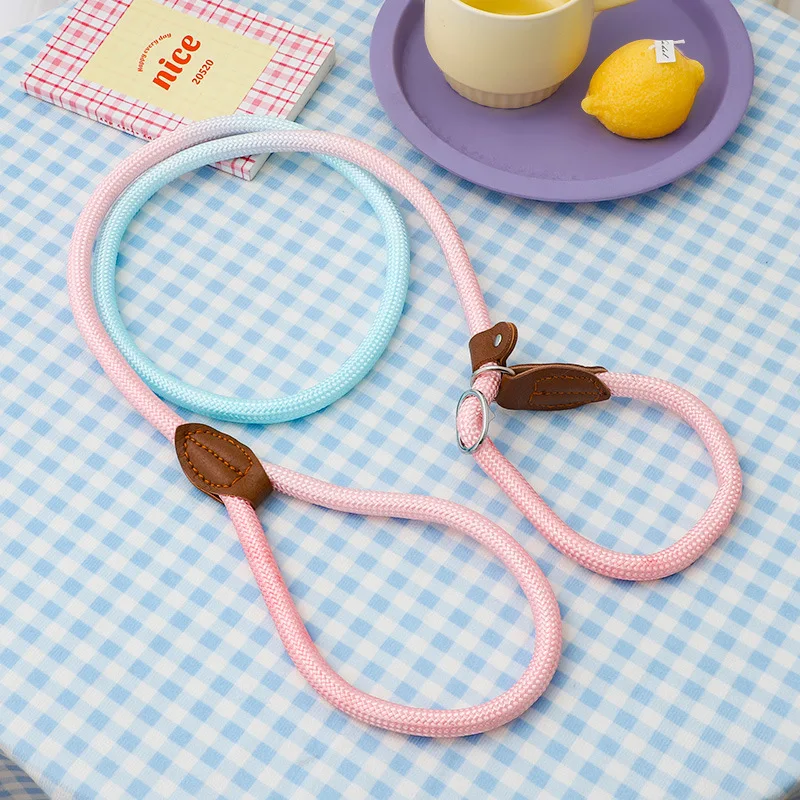 Correa ajustable anti-tirón para perros, cuerda de nailon reflectante para correr al aire libre, caminar, playa y hacer senderismo, ajuste seguro para cachorros - imagen 3