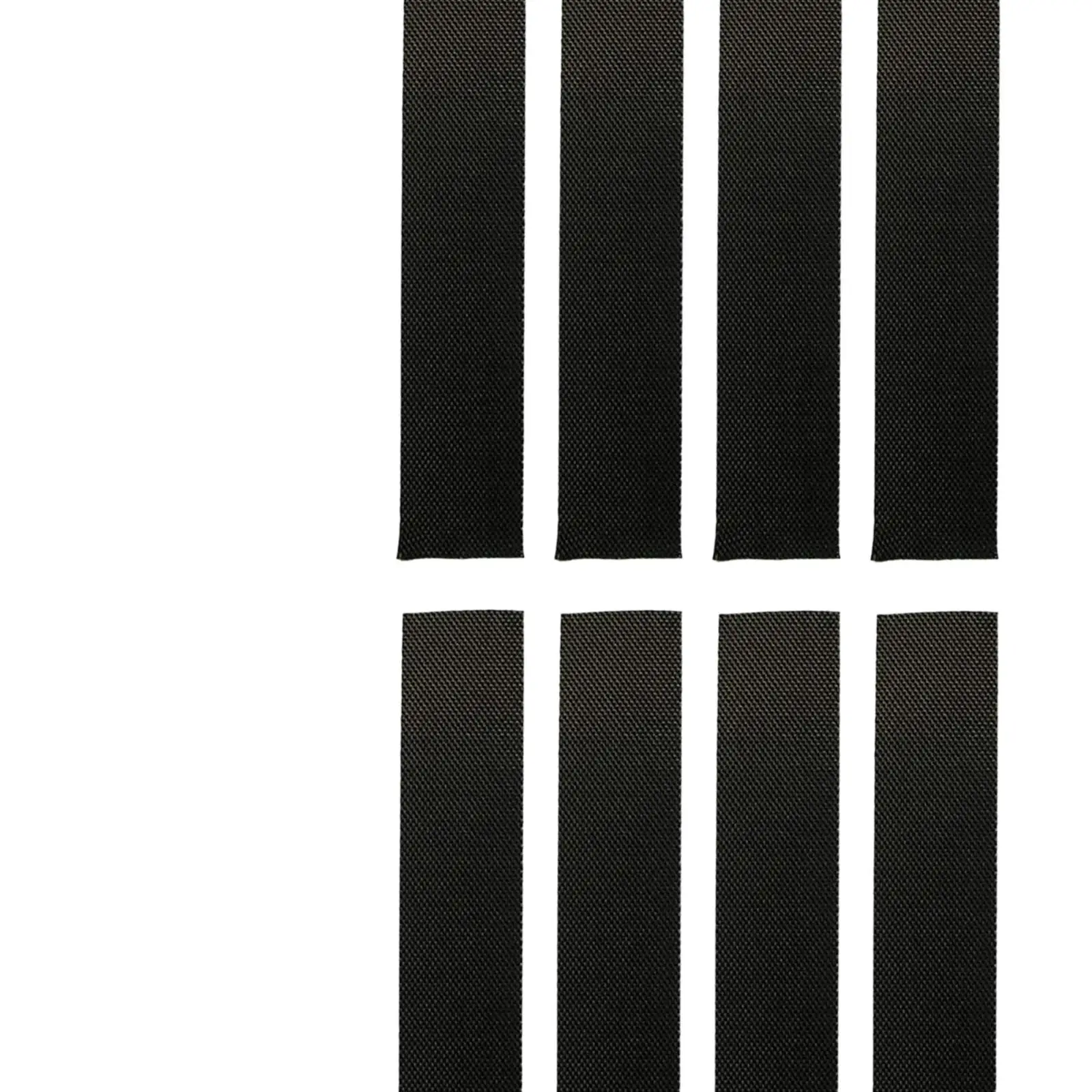 8 piezas de cinta para extremo de chimenea, tira de sellado resistente a altas temperaturas, cintas para juntas resistentes al calor, evita el deshilo del cable