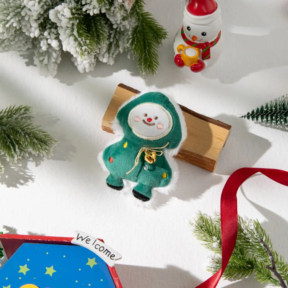 Juguete navideño para gatos, muñeco de peluche con hierba gatera, juguete interactivo para Navidad y Año Nuevo, accesorios para perros - imagen 4