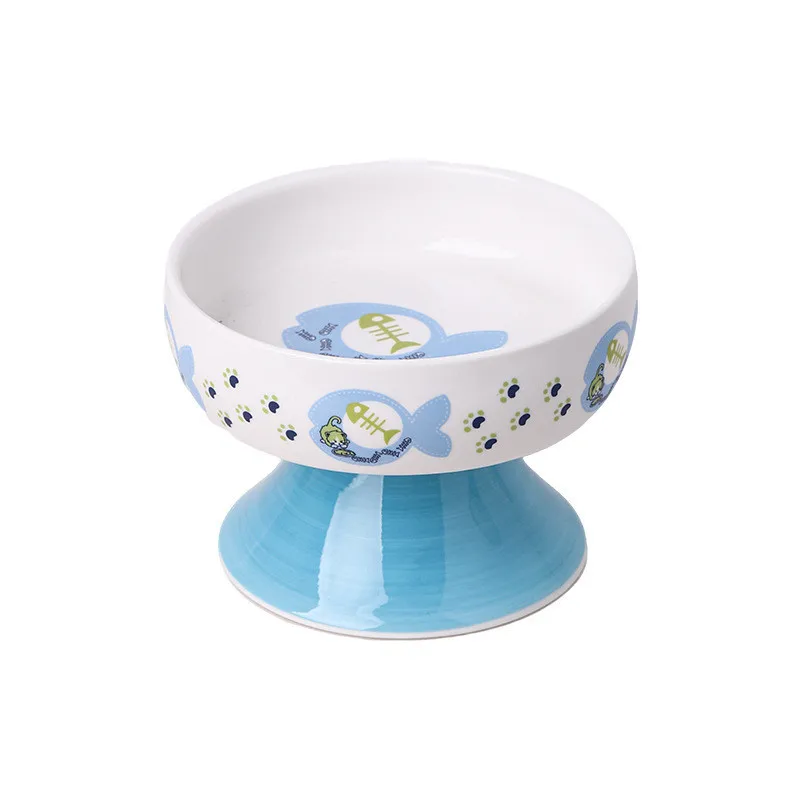 Cuenco negro para gatos, cuenco para beber para gatos, alimentador de comida para cachorros, cuencos de cerámica para gatos, cuencos para perros, suministros antigolpes para mascotas