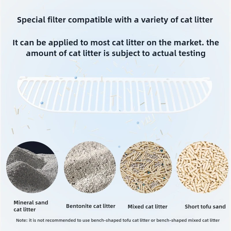 Caja de arena para gatos completamente automática, inodoro para gatos totalmente cerrado, cajas de arena para gatos autolimpiantes extragrandes, caja de arena desodorante para mascotas - imagen 3