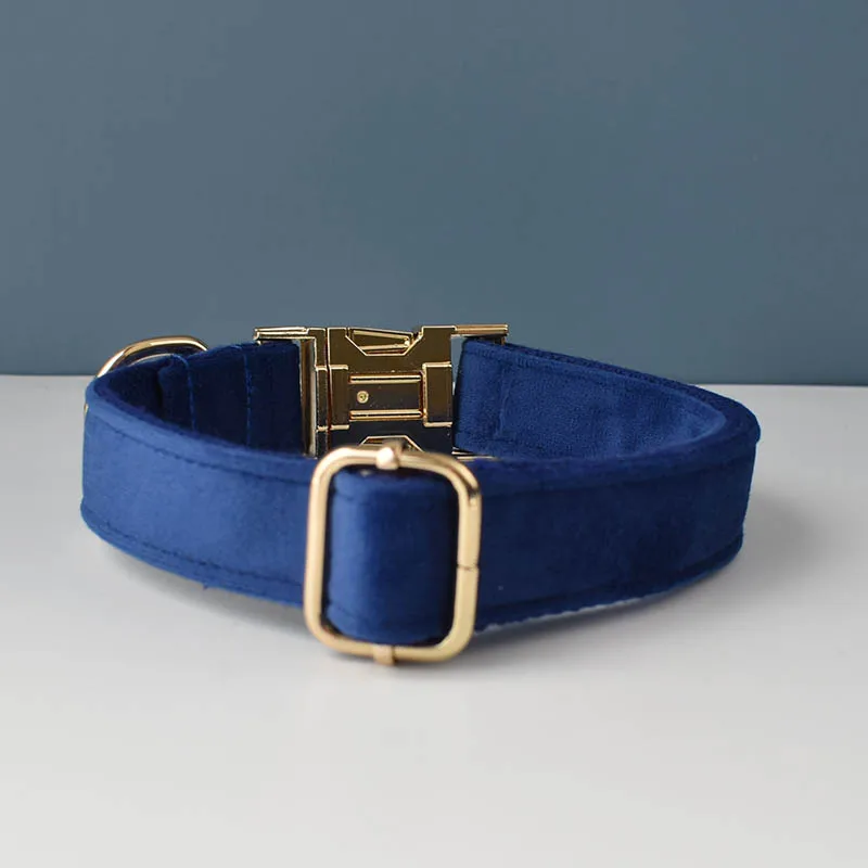 Collar de cachorro personalizado con Bulldog Francés de Boston Terrier, nombre de mascota grabado y número de teléfono, collares para perros al por menor para franela 36 - imagen 2