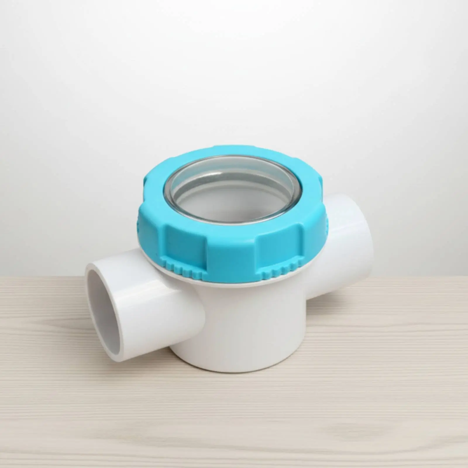 Kit recogehojas para piscina con control de flujo y cesta transparente