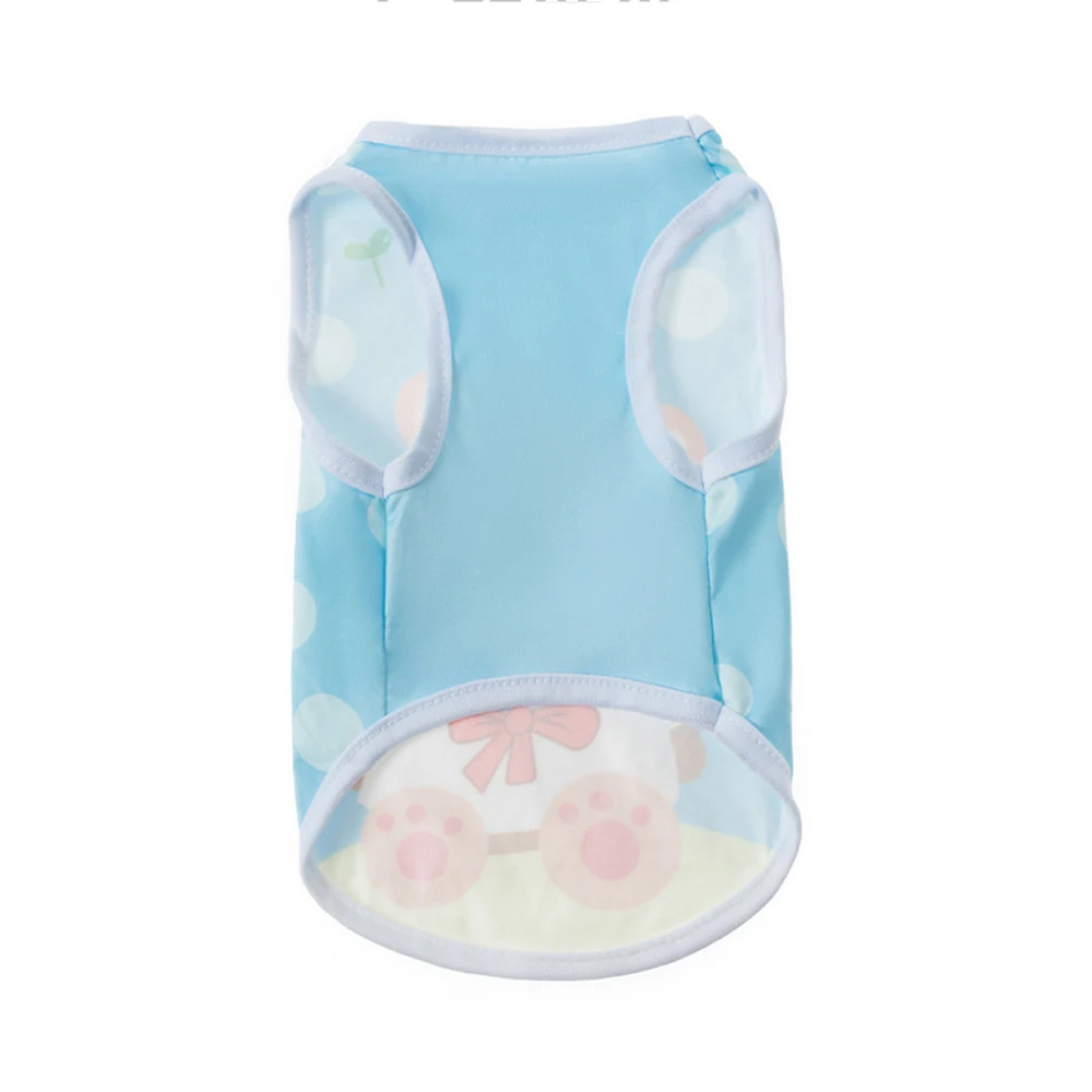 Chaleco con estampado de animales para perros pequeños, ropa para mascotas, Yorkshire, Schnauzer, Pug, para verano - imagen 5