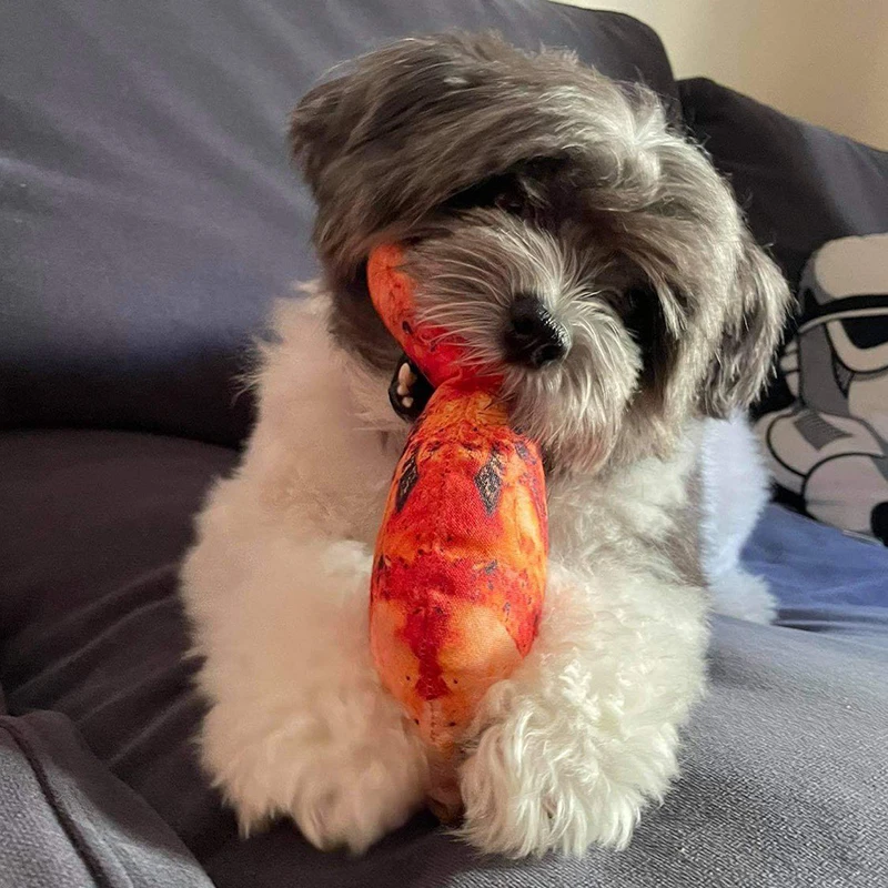 Honden speelgoed-juguetes de simulación divertidos para mascotas, resistentes a las mordeduras, para cachorros y gatos, productos para mascotas - imagen 2