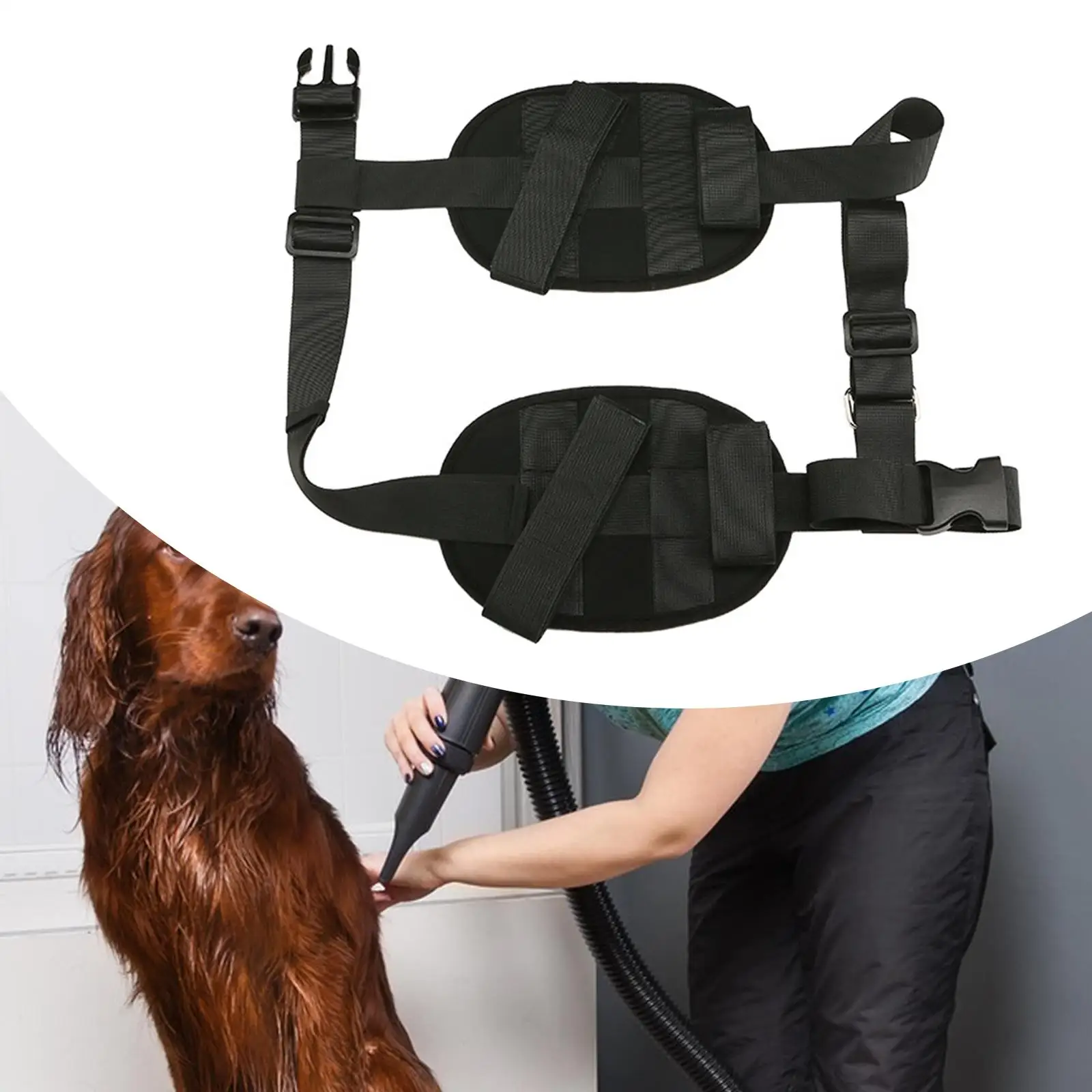 Dog Hair Dryer Strap,Pet Hair Dryer Holder,Pet Supplies,Lightweight,Sturdy,Pet Grooming Accessories Convenient for Cat Pet