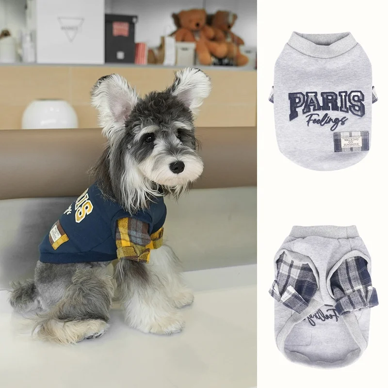 Perro de dos patas sudadera con capucha mascota caliente otoño invierno ropa perros pequeños chaqueta abrigo ropa para clima frío caniche maltés